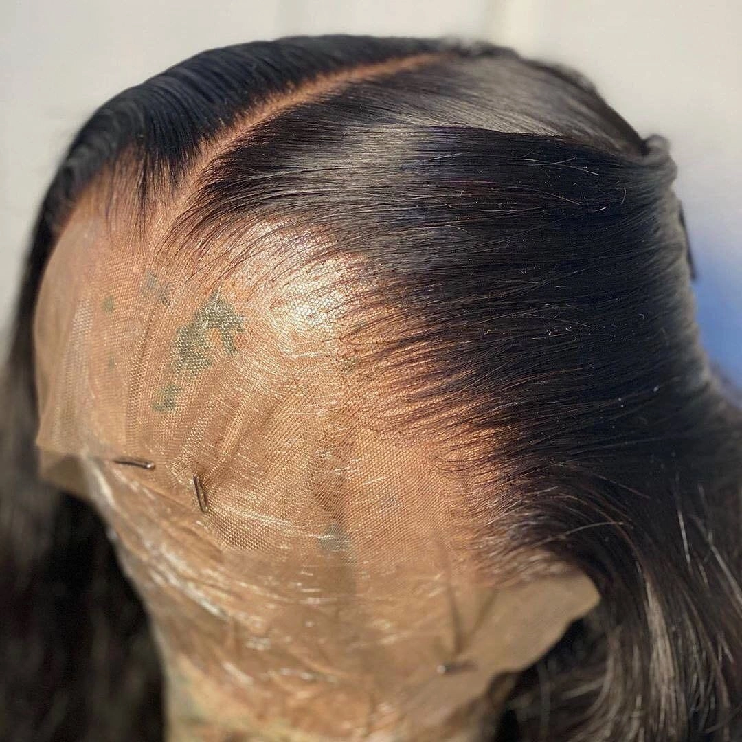 13x6 Skin Melt Lace Front Body Wave Highlight Wig with Delicate Hairline