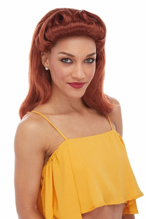 40's Pinup Girl <br>Synthetic Wig