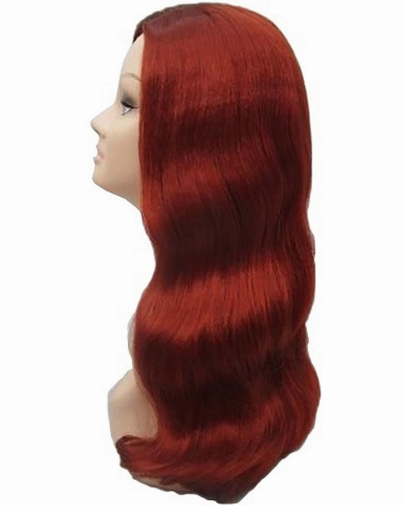 40s Rita Glamour Long Auburn Wig