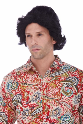 70's Layered Male <br>Synthetic Wig
