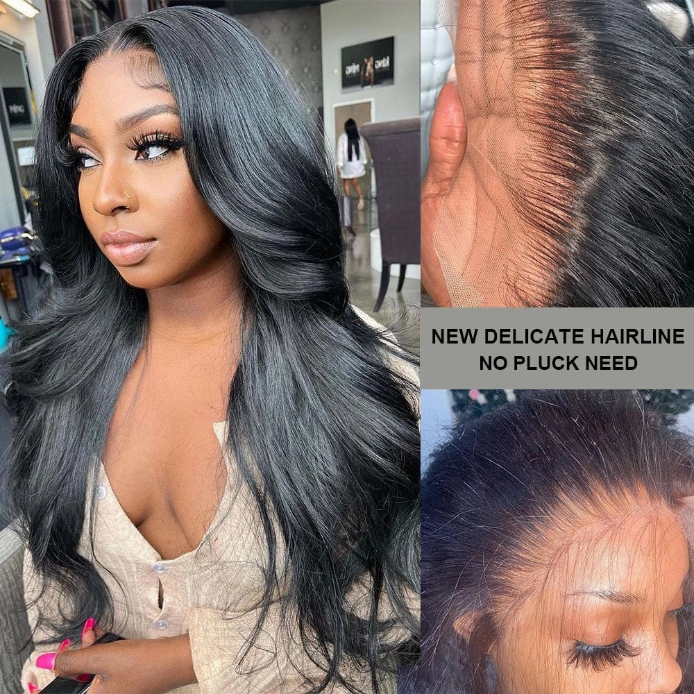 {50% Off} Boutique Skin Melt Lace   Delicate Hairline Frontal Wig Body Wave