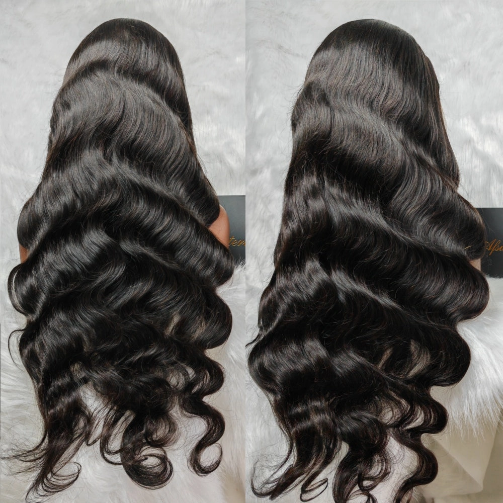 {Marie's 30" = $209} 13x4|13x6 Long Human Hair Body Wave Lace Front Wigs