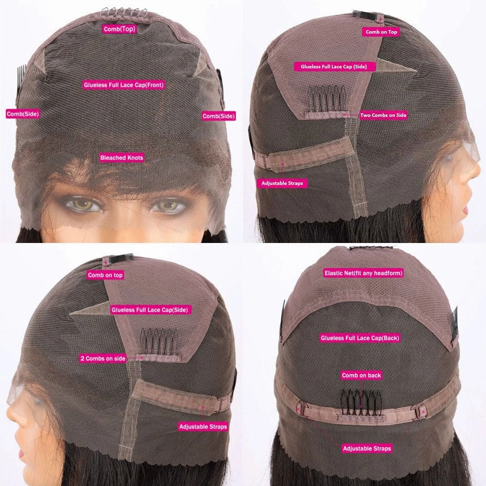 Abigail | Full Lace Fake Scalp Preplucked Virgin Human Hair Wig | Body Wave