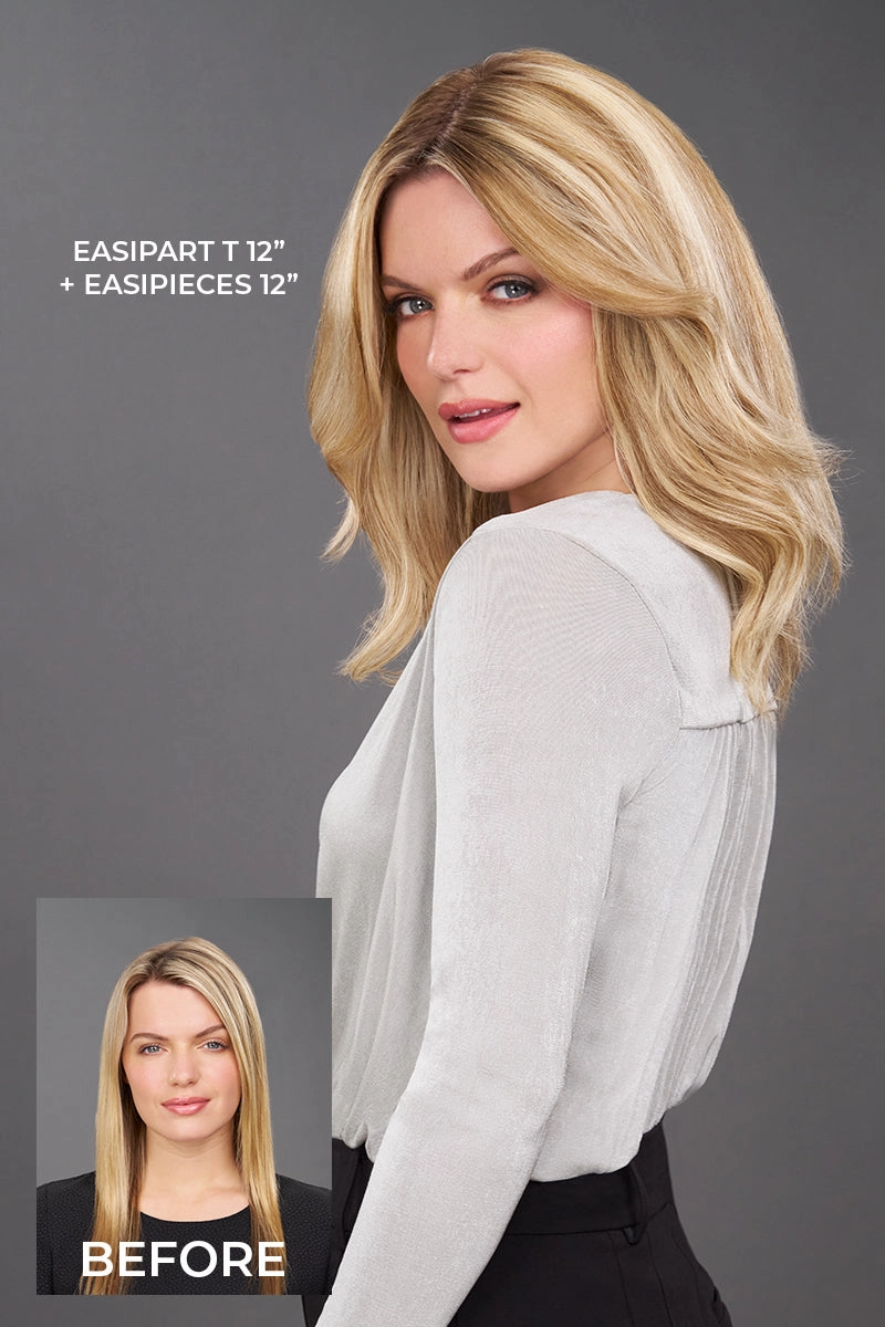 Accessories_Jon Renau_Wigs EasiPart T 12&quot; Human Hair by Jon Renau  Topper Collection