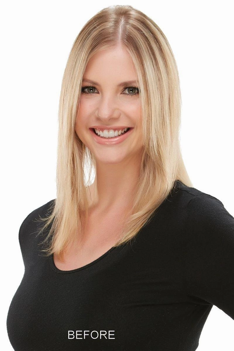 Accessories_Jon Renau_Wigs Top Form 12&quot; Human Hair Addition by Jon Renau | 100% Remy Human Hair Piece (Monofilament Base)