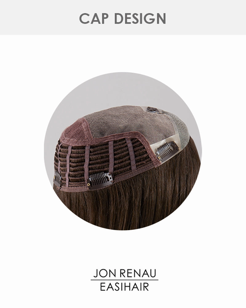 Accessories_Jon Renau_Wigs Top Smart 18 inch | Lace Front &amp; Monofilament Synthetic Hair Topper by Jon Renau