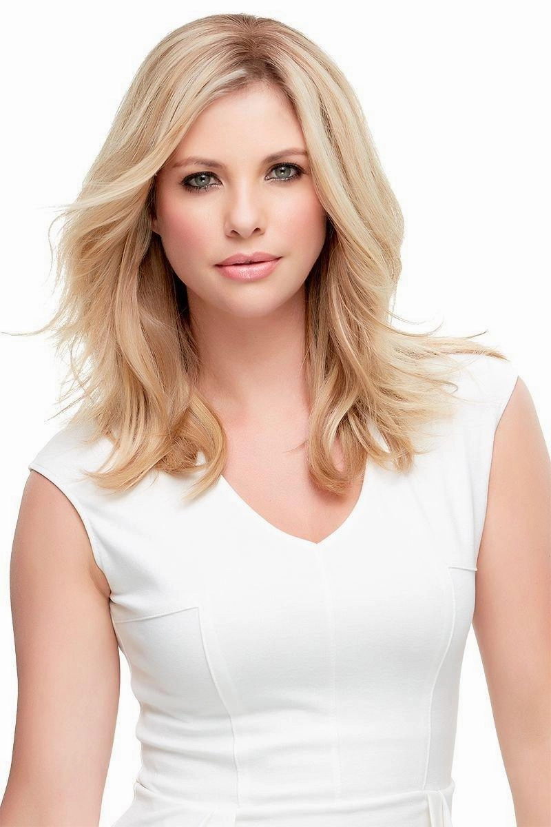 Accessories_Jon Renau_Wigs Top Style 12&quot; Human Hair Addition (Renau Colors) by Jon Renau | 100% Remy Human Hair Piece (Monofilament Base)