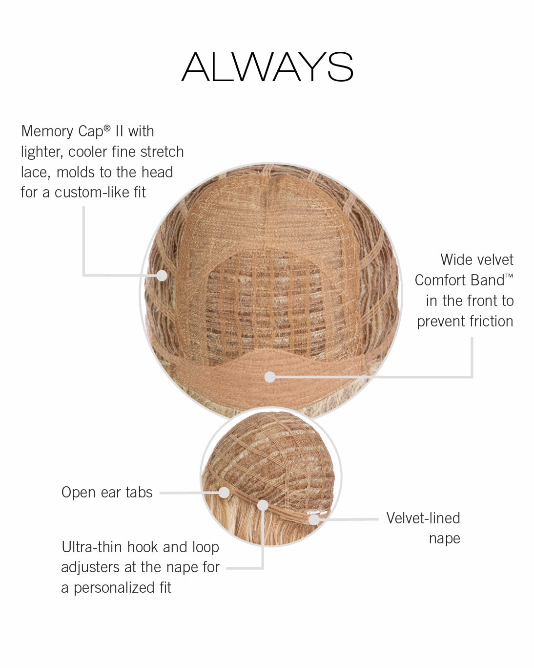 Accessories_Raquel Welch_Wigs Always Wig by Raquel Welch | Large Heat Friendly Synthetic (Traditional Cap)