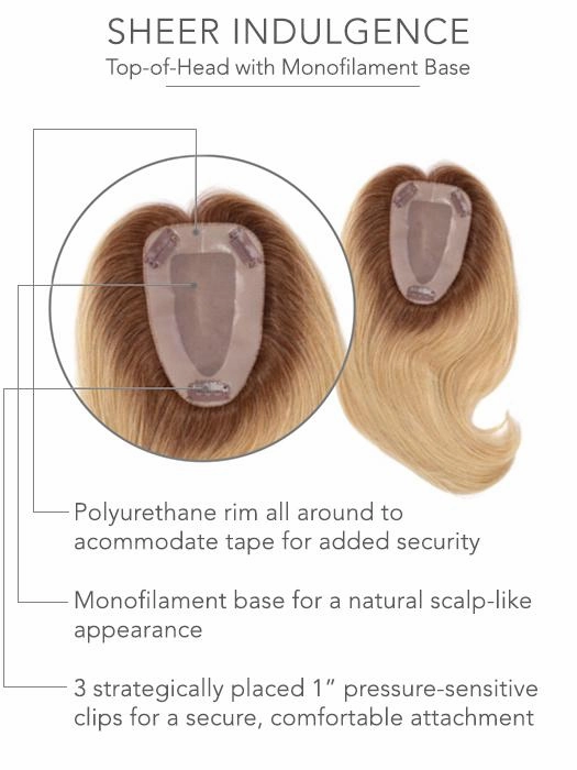 Accessories_Raquel Welch_Wigs Charmed Life 12 | Human Hair Topper (Mono Top)