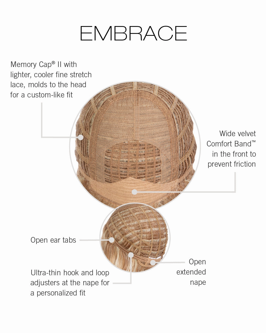 Accessories_Raquel Welch_Wigs Embrace Wig by Raquel Welch | Heat Friendly Synthetic (Traditional Cap)