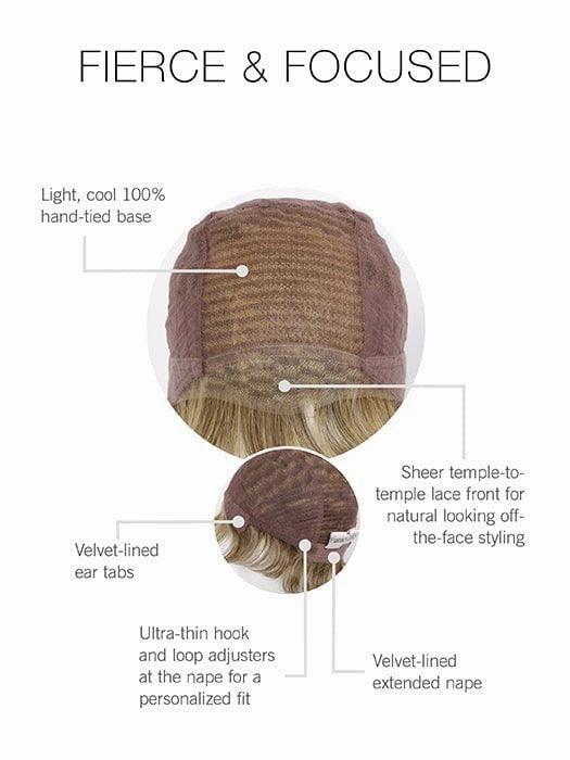 Accessories_Raquel Welch_Wigs Fierce and Focused Wig by Raquel Welch |100% Hand Tied Synthetic Lace Front