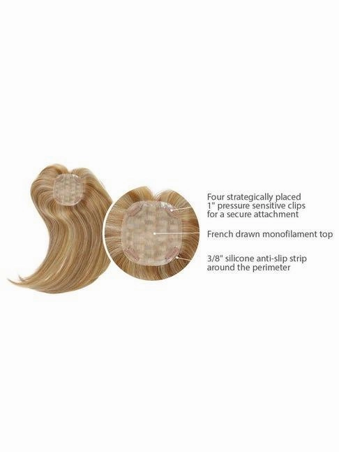 Accessories_Raquel Welch_Wigs Indulgence Hairpiece by Raquel Welch | Human Hair Top Piece