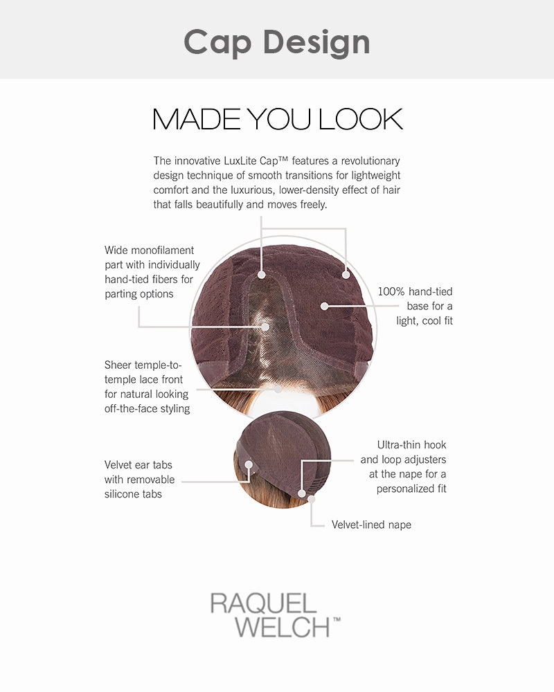 Accessories_Raquel Welch_Wigs Made You Look-Petite/Average | Lace Front &amp; Monofilament Part Synthetic Wig by Raquel Welch