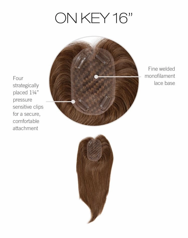 Accessories_Raquel Welch_Wigs On Key Human Hair Topper by Raquel Welch