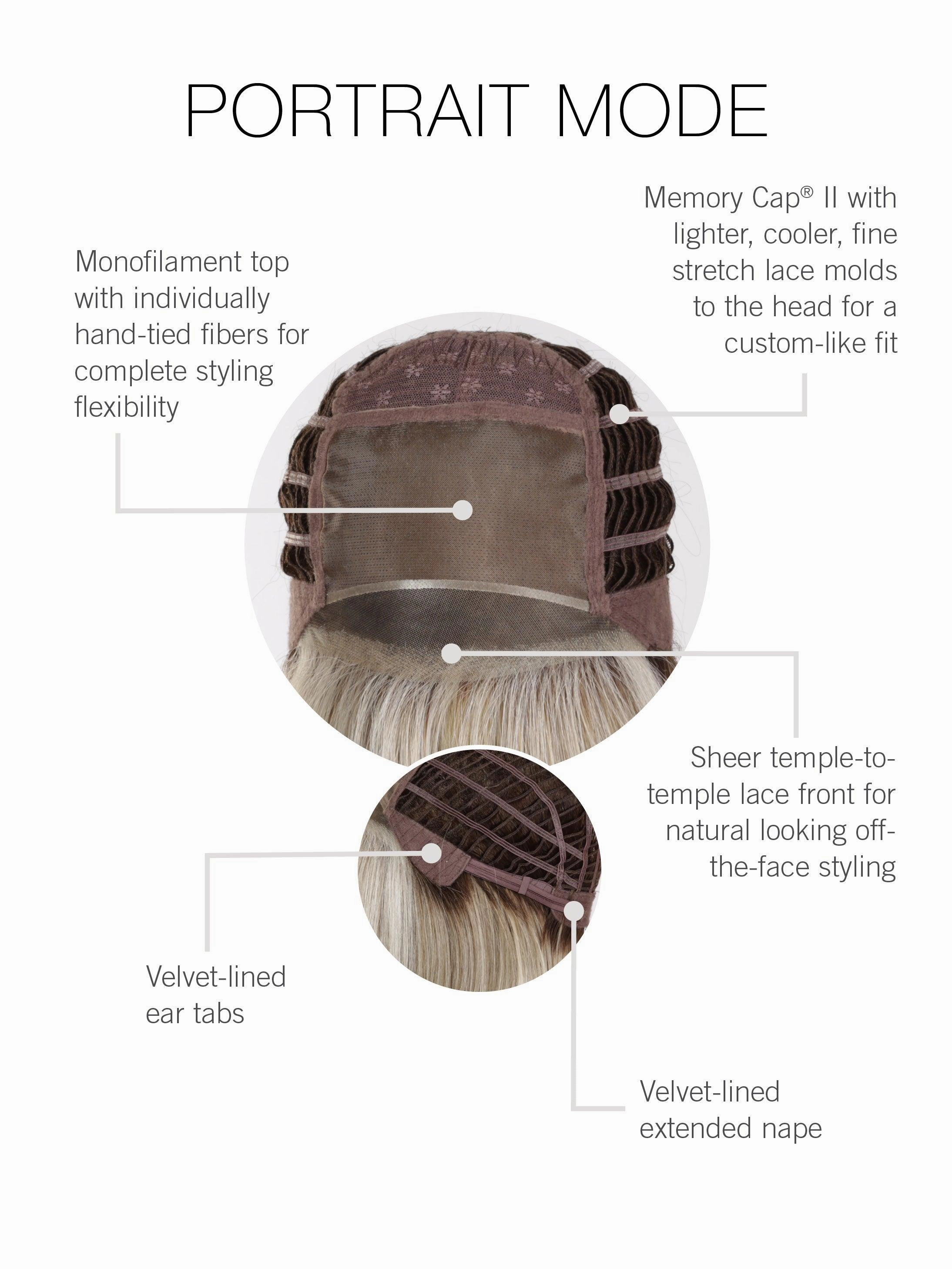 Accessories_Raquel Welch_Wigs Portrait Mode Wig by Raquel Welch | Mid Length Mono Top