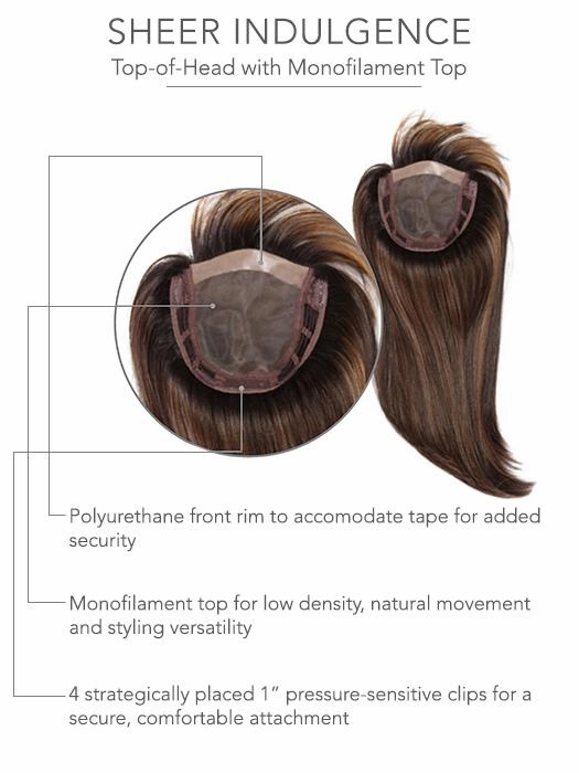 Accessories_Raquel Welch_Wigs Top Billing 18 | HF Synthetic Hair Topper (Mono Top)