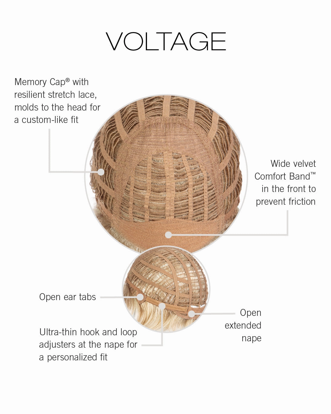 Accessories_Raquel Welch_Wigs Voltage Petite Wig by Raquel Welch | Synthetic (Basic Cap)