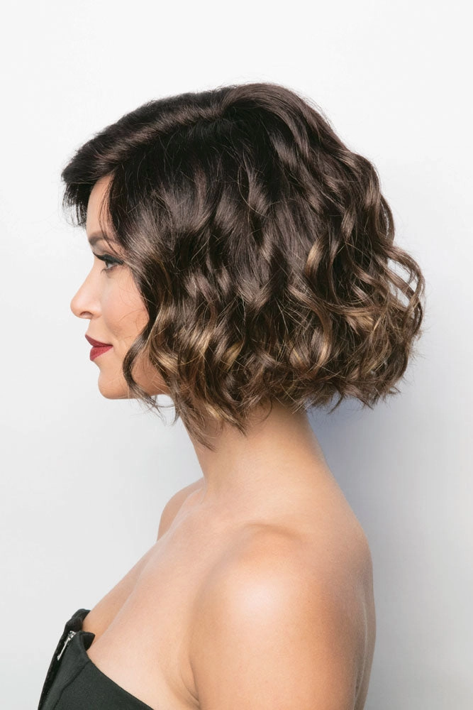 Adeline <br>Synthetic Lace Front with Lace Part Wig