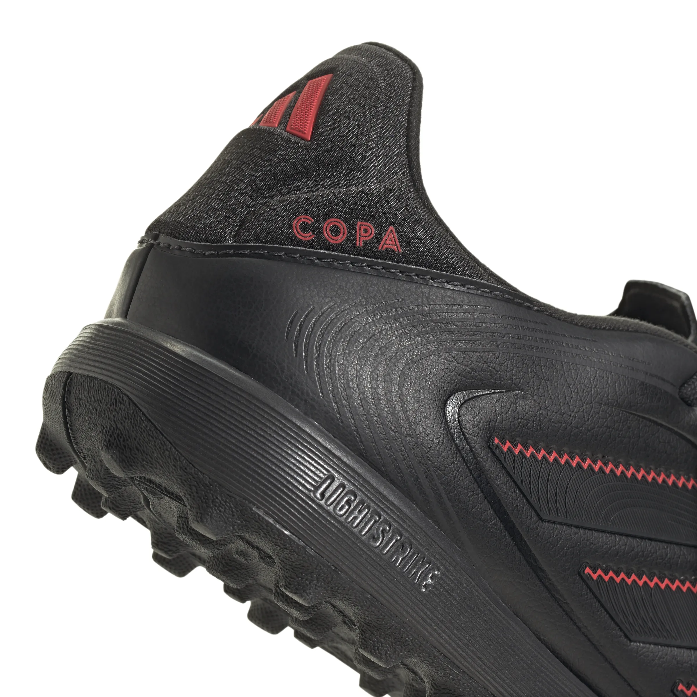 adidas Copa Pure 3 League TF Turf Soccer Shoes -  core black/carbon/lucid red