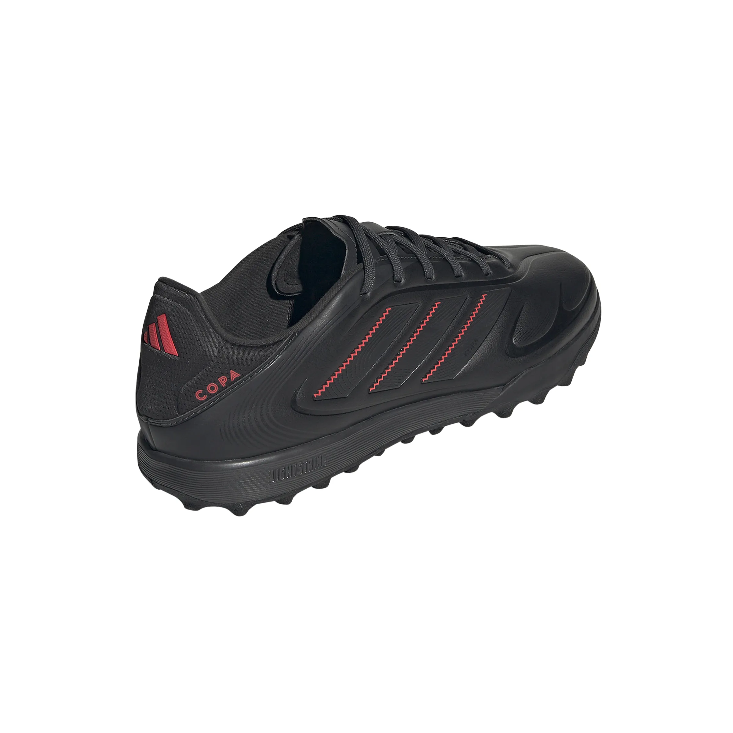 adidas Copa Pure 3 League TF Turf Soccer Shoes -  core black/carbon/lucid red