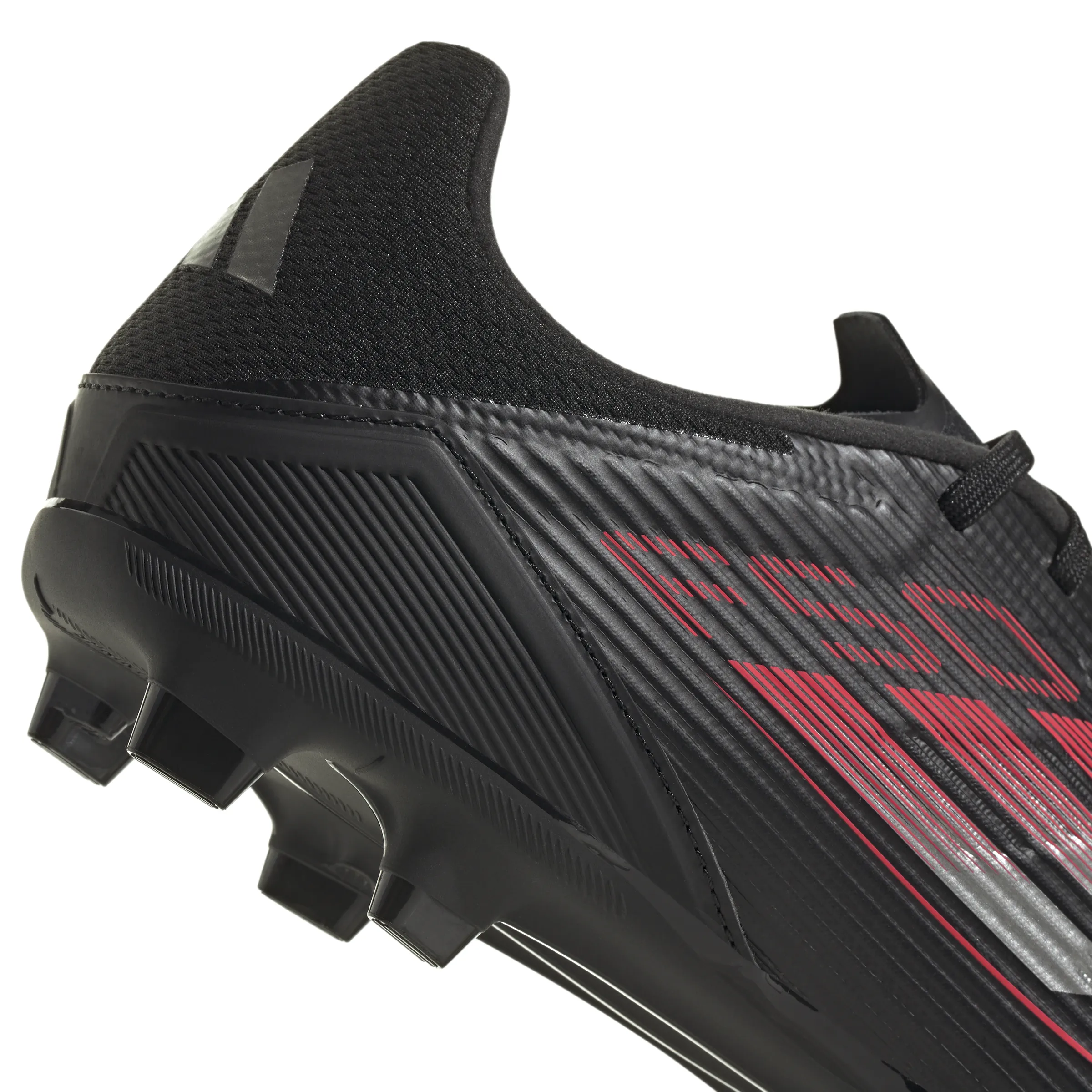 adidas F50 League FG/MG Firm Ground- core black/iron met/lucid red