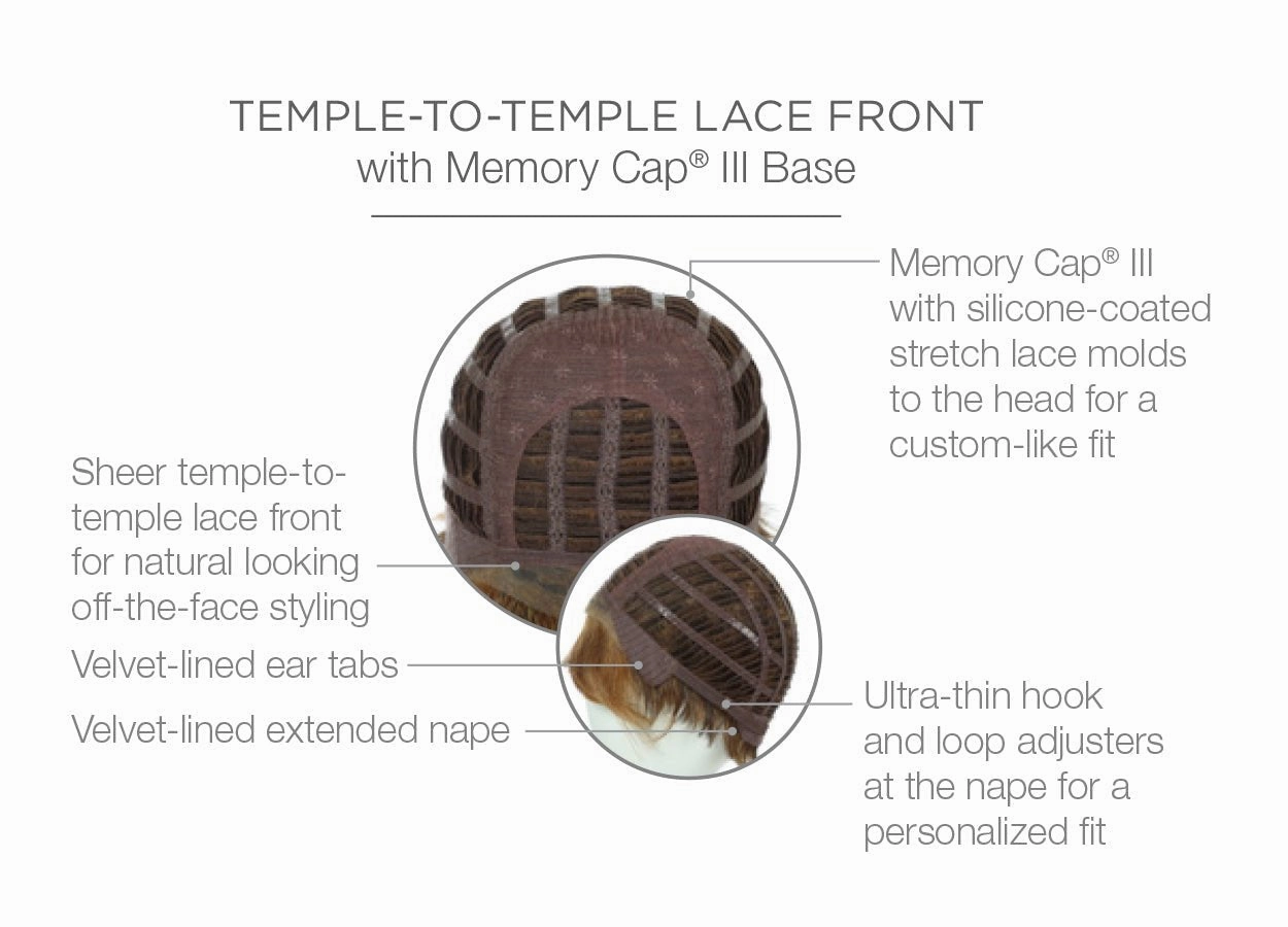 Advanced French Lace Front Wig by Raquel Welch