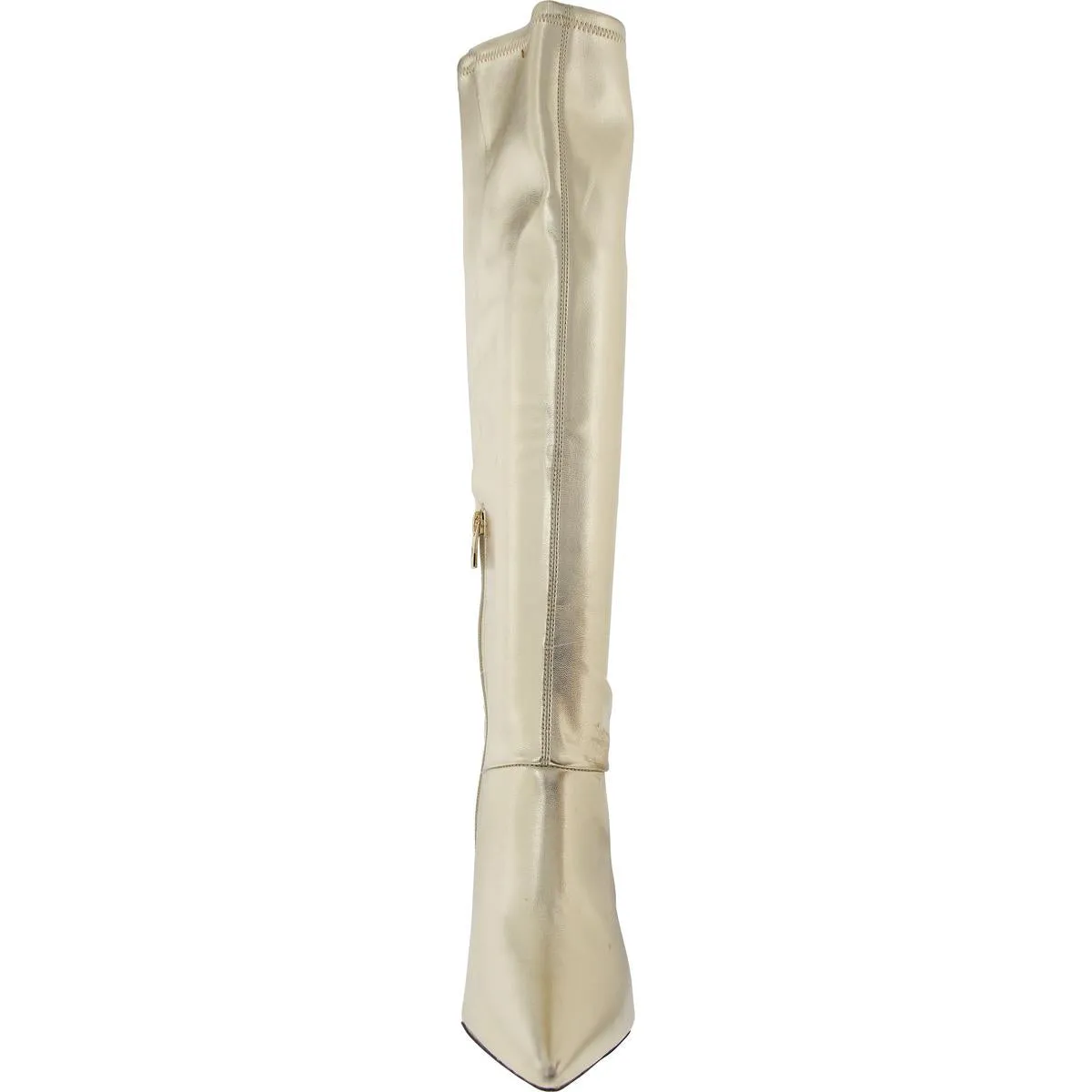 Alta Womens Faux Leaher Pointed Toe Knee-High Boots