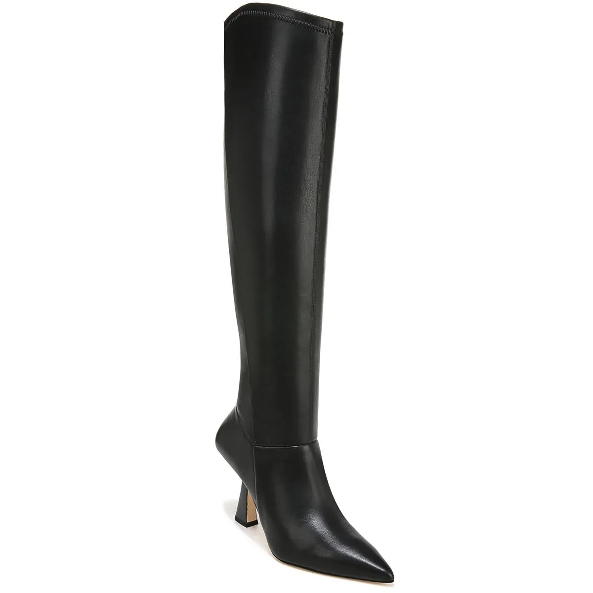 Alta Womens Faux Leaher Pointed Toe Knee-High Boots
