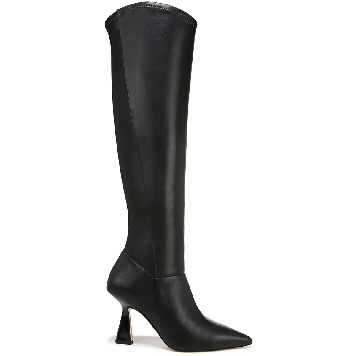 Alta Womens Faux Leaher Pointed Toe Knee-High Boots