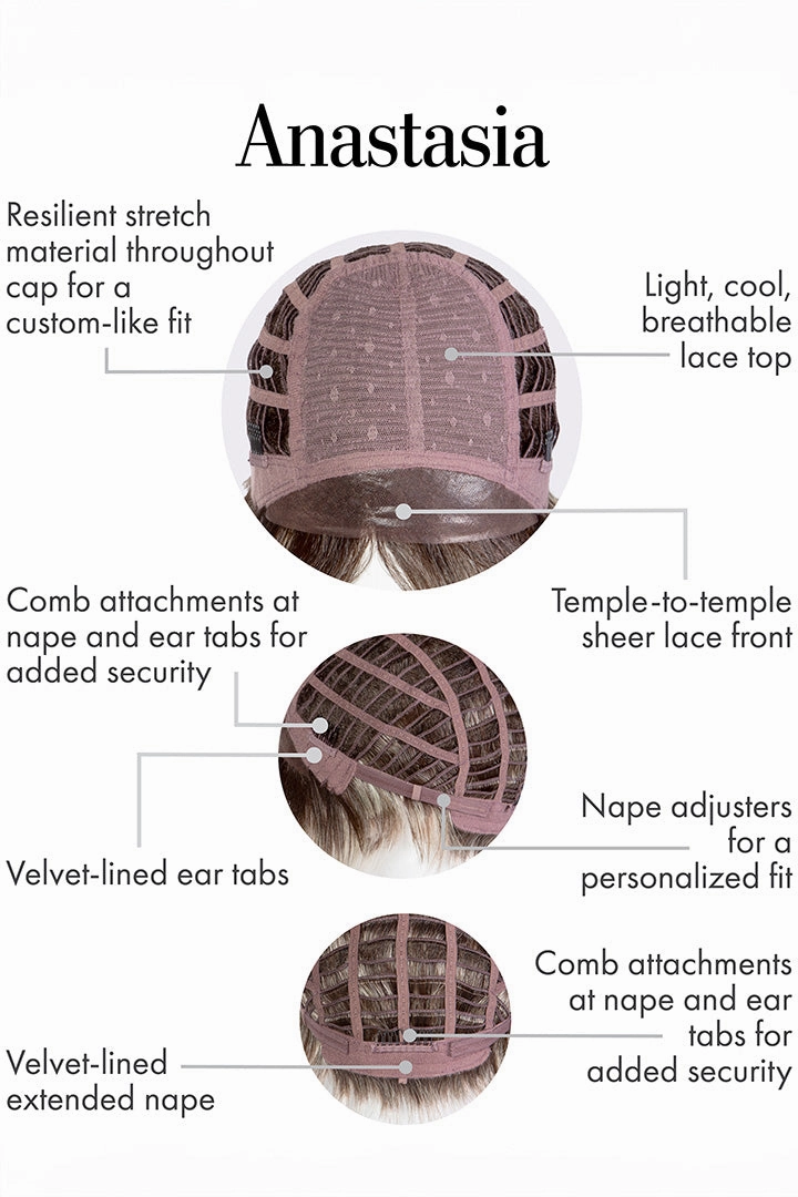 Anastasia Wig by Kim Kimble | Heat Friendly Synthetic Hair | Average Cap