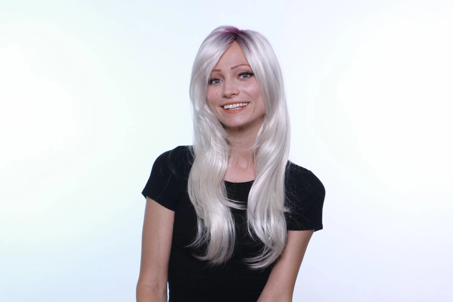 Angelica Partial Mono Wig by Noriko | Synthetic (Traditional Cap)