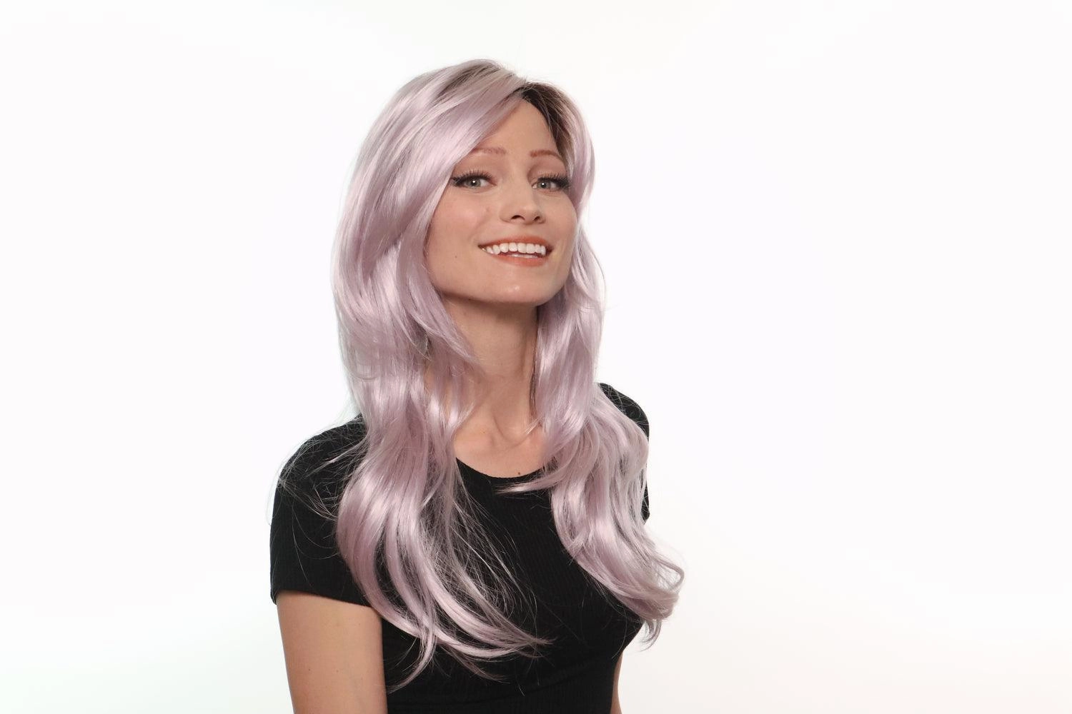 Angelica Partial Mono Wig by Noriko | Synthetic (Traditional Cap)