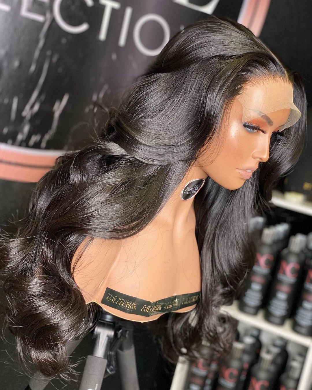 Anny | 13X6 Deep Parting Lace Front Preplucked Virgin Human Hair Lace Wig | Body Wave