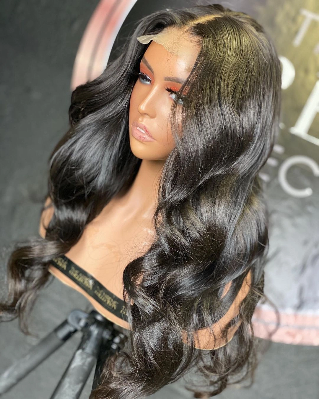 Anny | 13X6 Deep Parting Lace Front Preplucked Virgin Human Hair Lace Wig | Body Wave