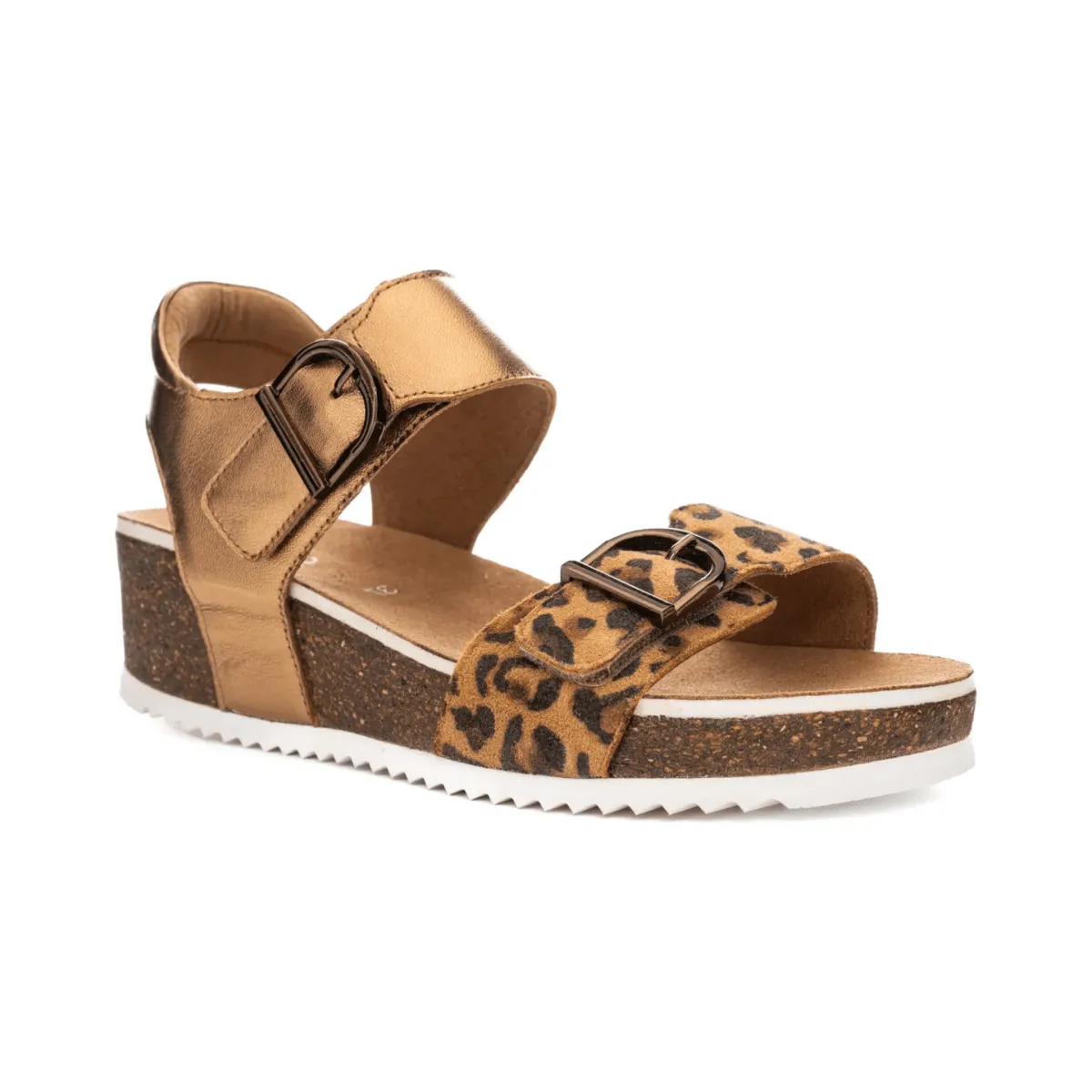 Ara Women's Nova Leopard/Whiskey Leather