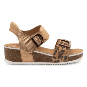 Ara Women's Nova Leopard/Whiskey Leather