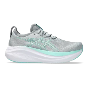 Asics Gel Nimbus 27 Piedmont Grey - Illuminate Mint