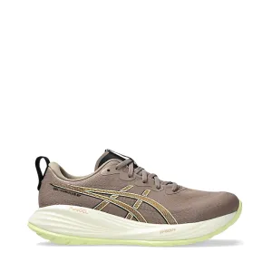 Asics Men's Gel-Cumulus 27 Sneaker in Taupe Grey/Black
