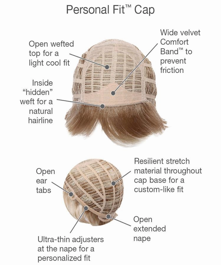 Aspire Wig by Gabor | Synthetic Hair | Petite Cap