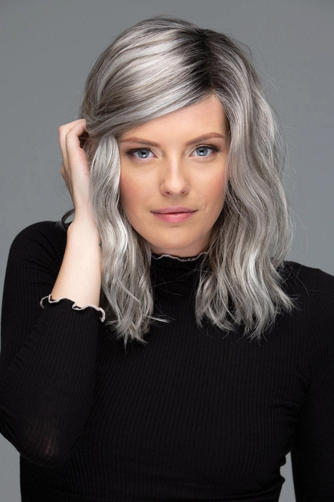 Avalon <br>Synthetic Lace Front with Lace Part Wig