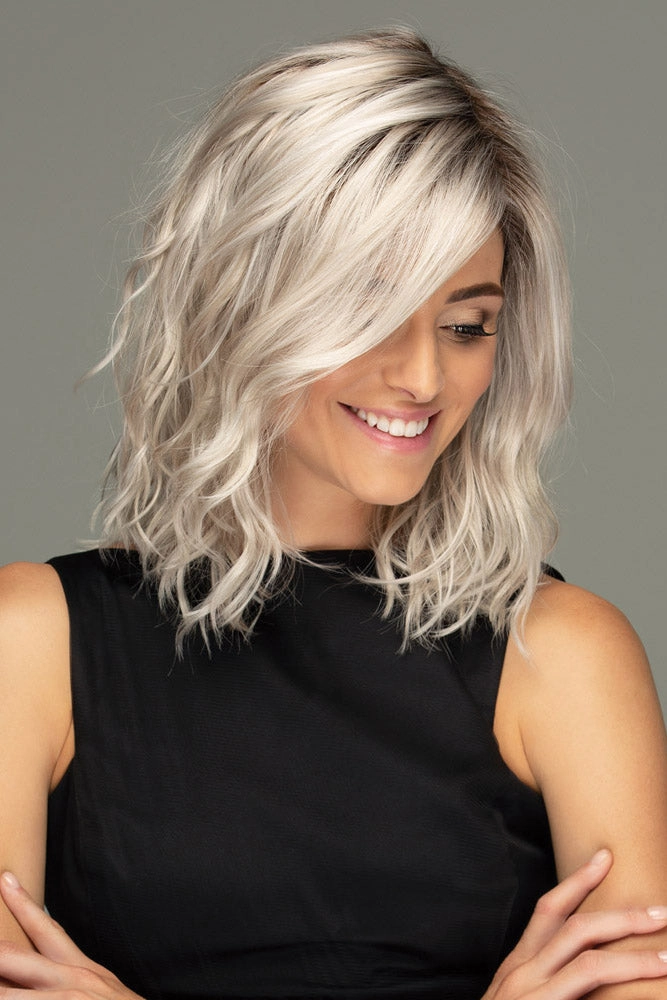 Avalon <br>Synthetic Lace Front with Lace Part Wig