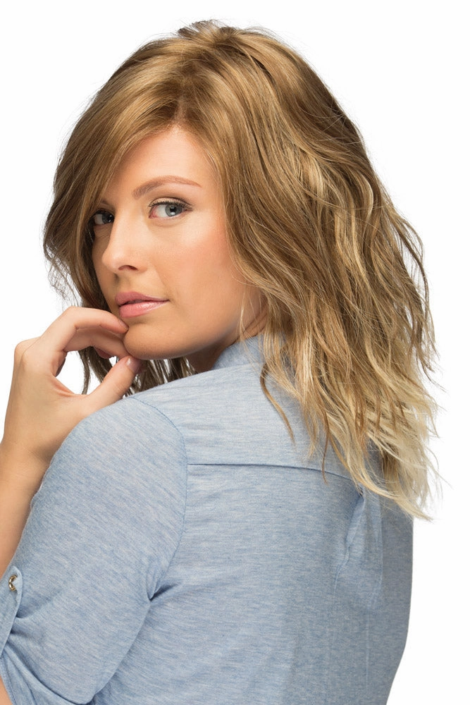Avalon <br>Synthetic Lace Front with Lace Part Wig