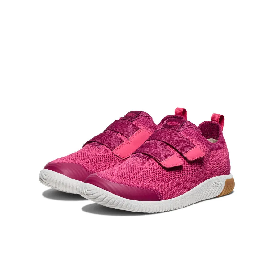 Big Kids' KNX Knit Double Strap  |  Beaujolais/Raspberry