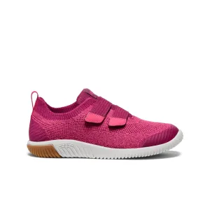 Big Kids' KNX Knit Double Strap  |  Beaujolais/Raspberry
