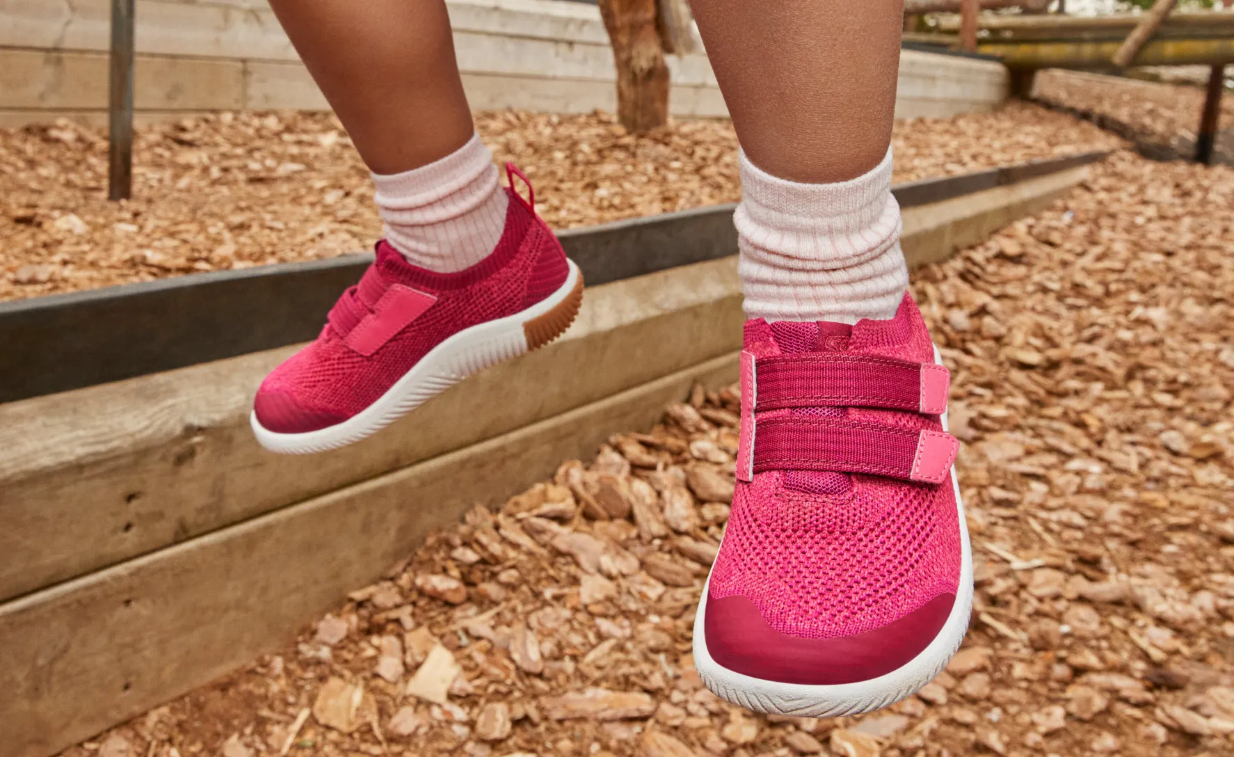 Big Kids' KNX Knit Double Strap  |  Granite Green/Lichen