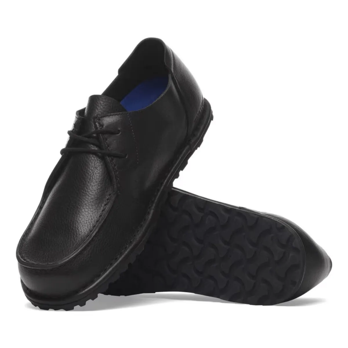 Birkenstock Men's Utti Lace Black Leather