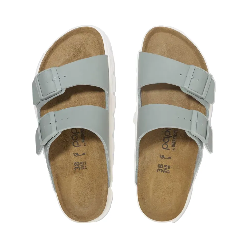 Birkenstock Women's Arizona Chunky Birko-Flor Sandal in Pure Sage