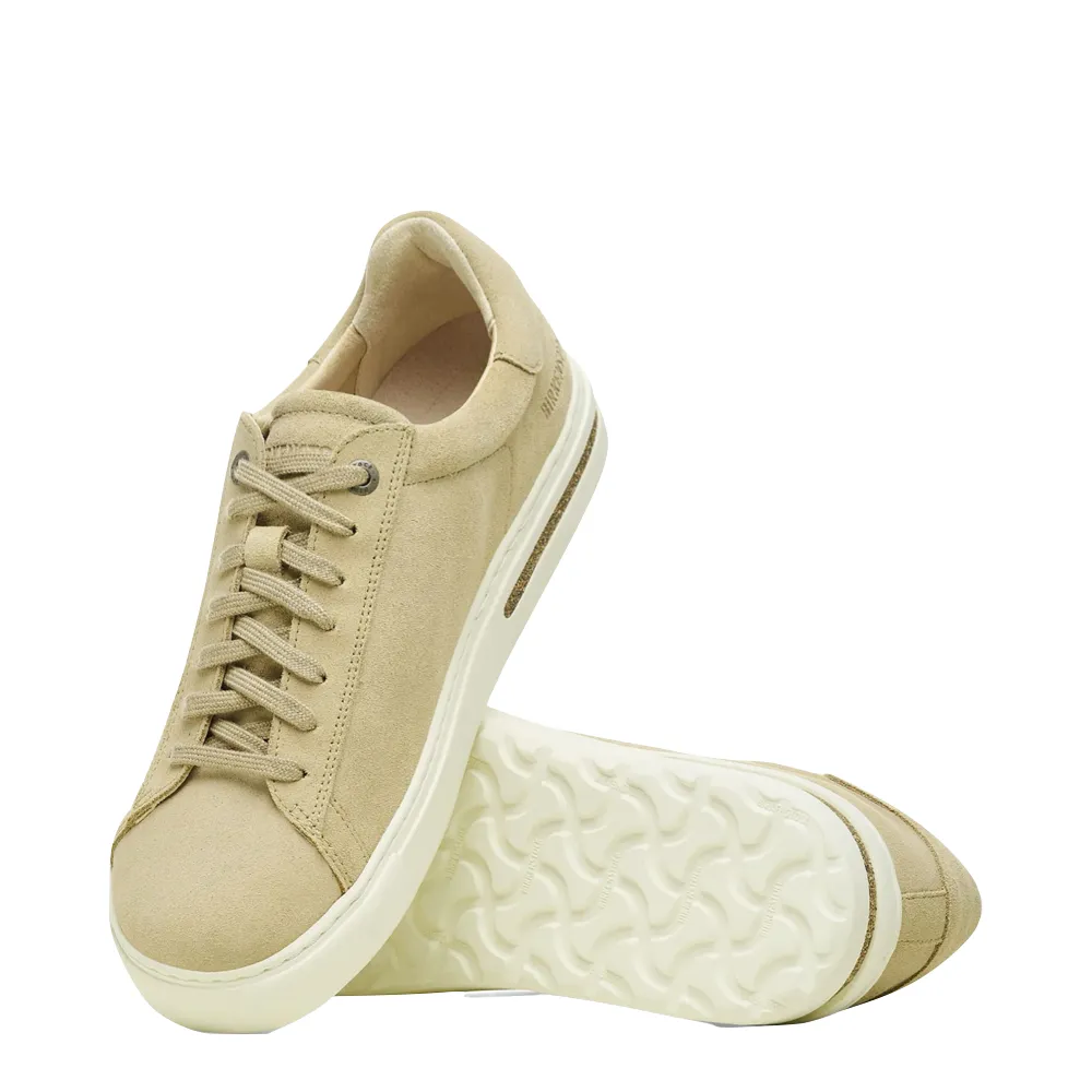 Birkenstock Women's Bend Suede Sneaker in Sandcastle Beige