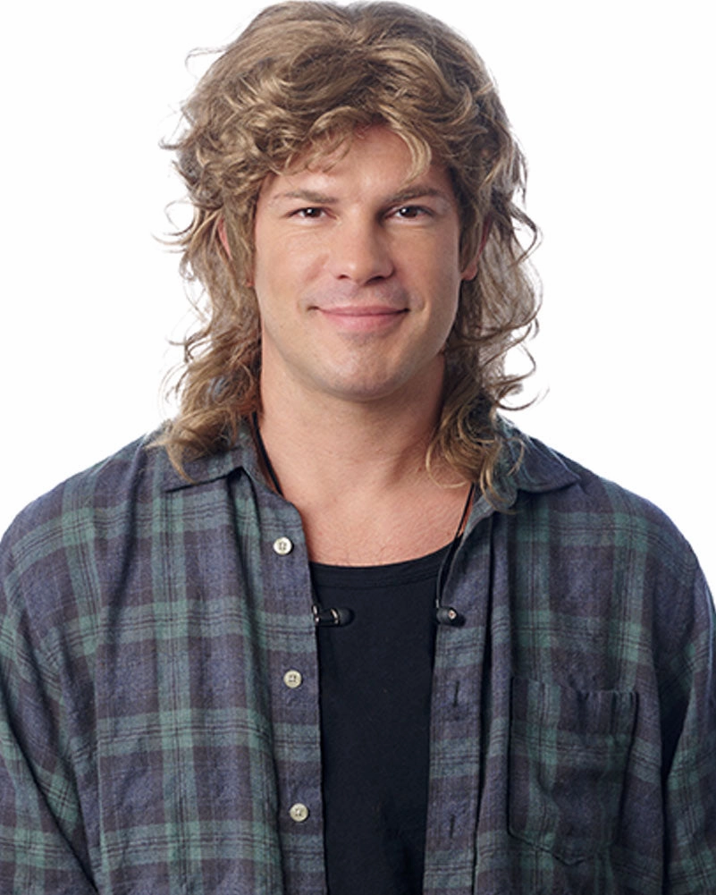 Blonde Hipster Mullet