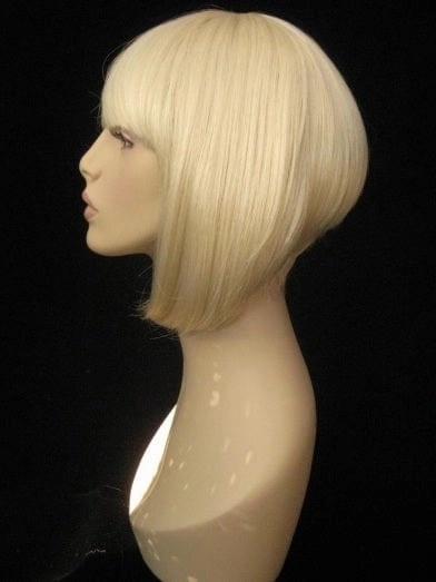 Blonde inverted bob wig: Rhiannon